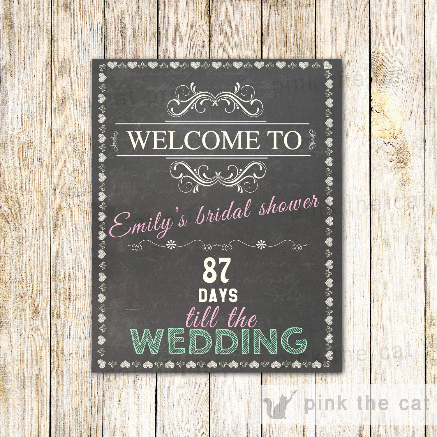 welcome sign