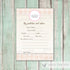 Princess Baby Shower Prediction Advice Card