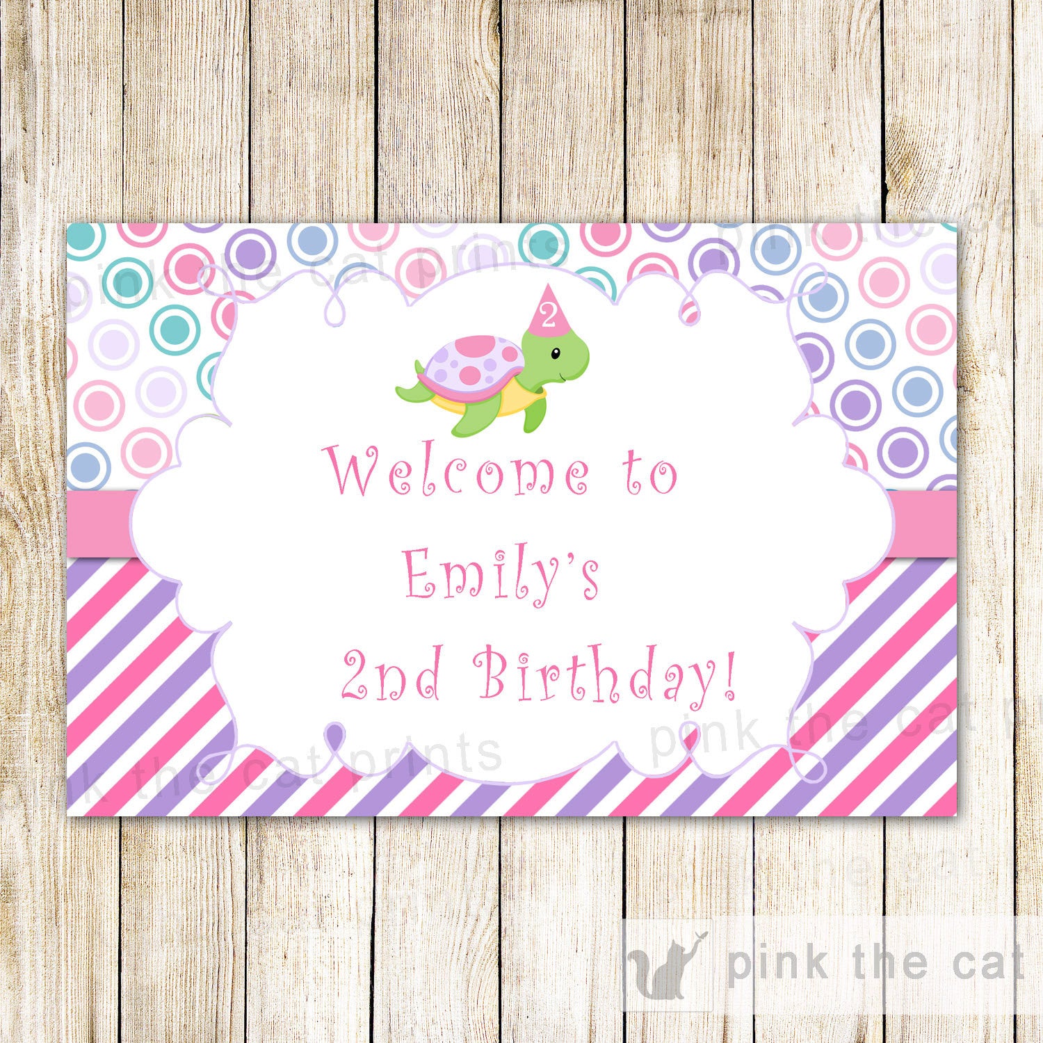 welcome sign