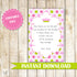 Princess Thank You Cards - Princess Thank You Note - Princess Baby Shower Thank You Card - Princess Birthday Thank You Card - Editable Card