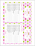 Wishes for Baby Card Princess Pink Green