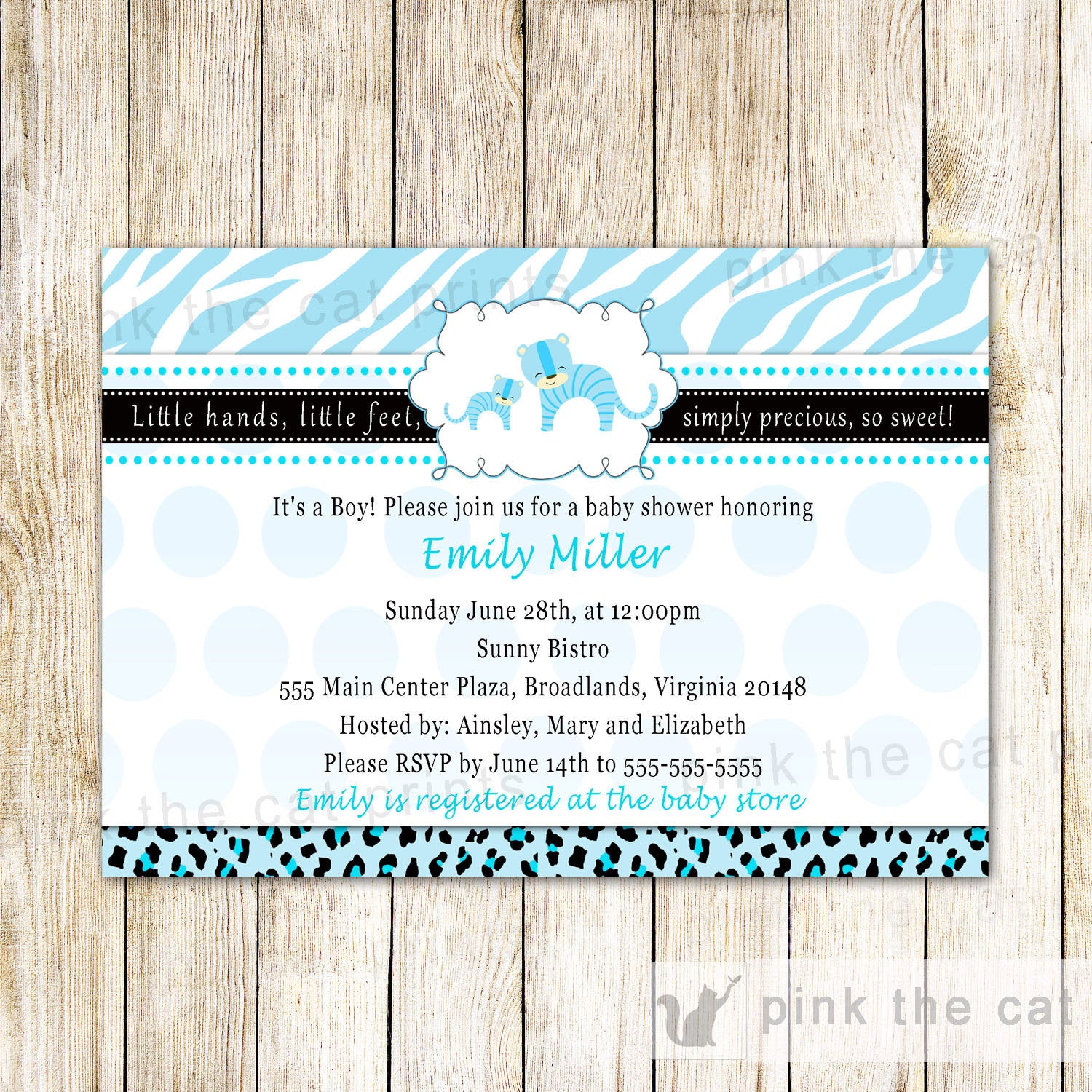 baby shower invitation