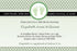 Polka Dots Green Feet Baby Shower Invitation Unisex