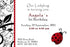 Ladybug Invitation Girl Birthday Party Swirl