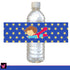 Superhero Bottle Label Kids Birthday Baby Shower Printable