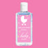 Pink Stroller Hand Sanitizer Label Baby Girl Shower