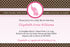 elephant pink bown baby shower invitation