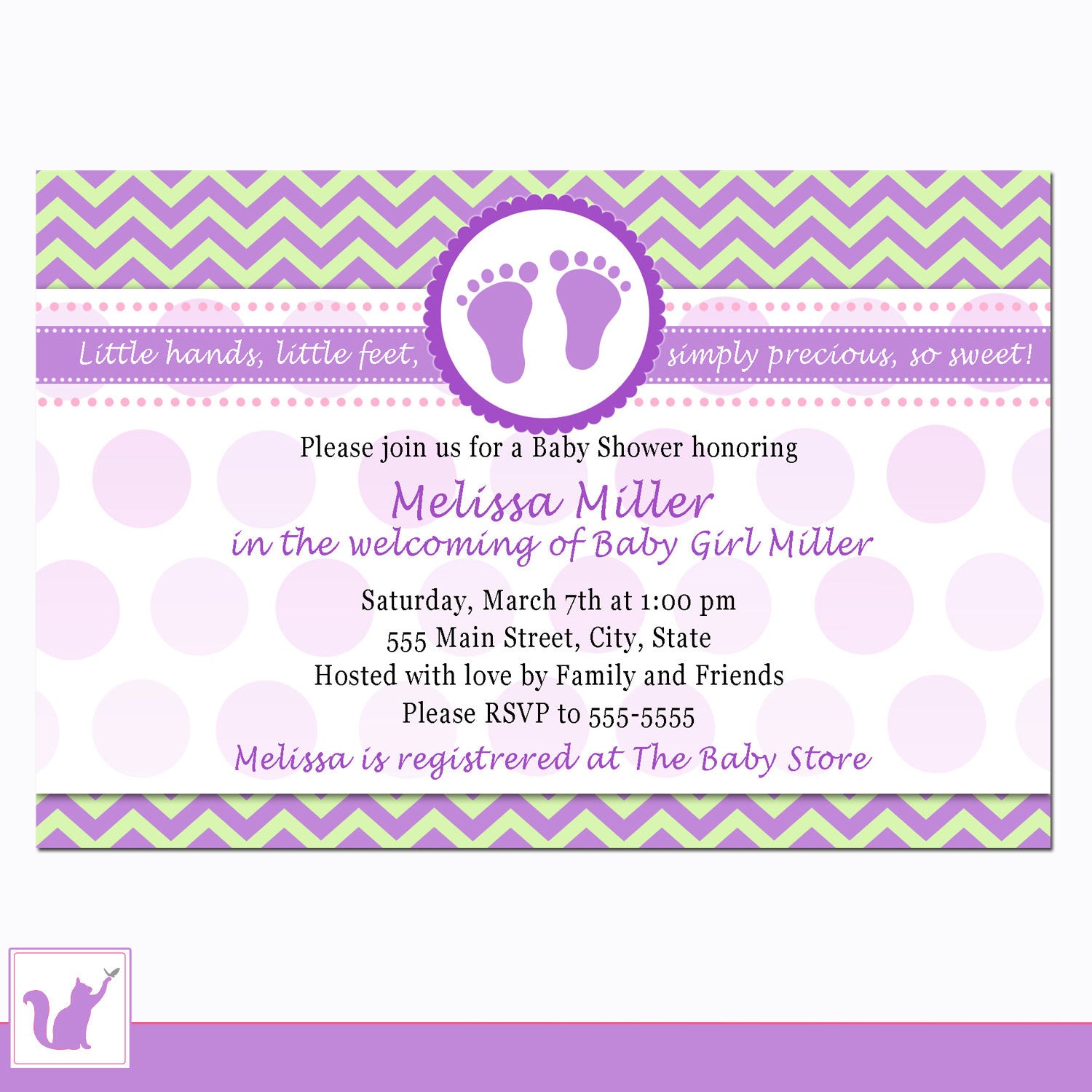 baby shower invitation