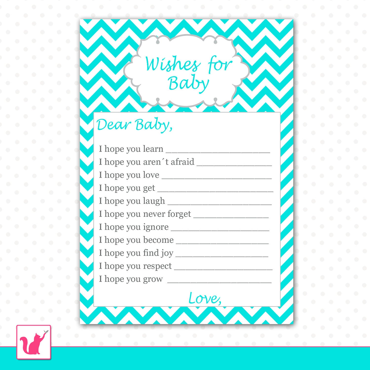 baby shower game