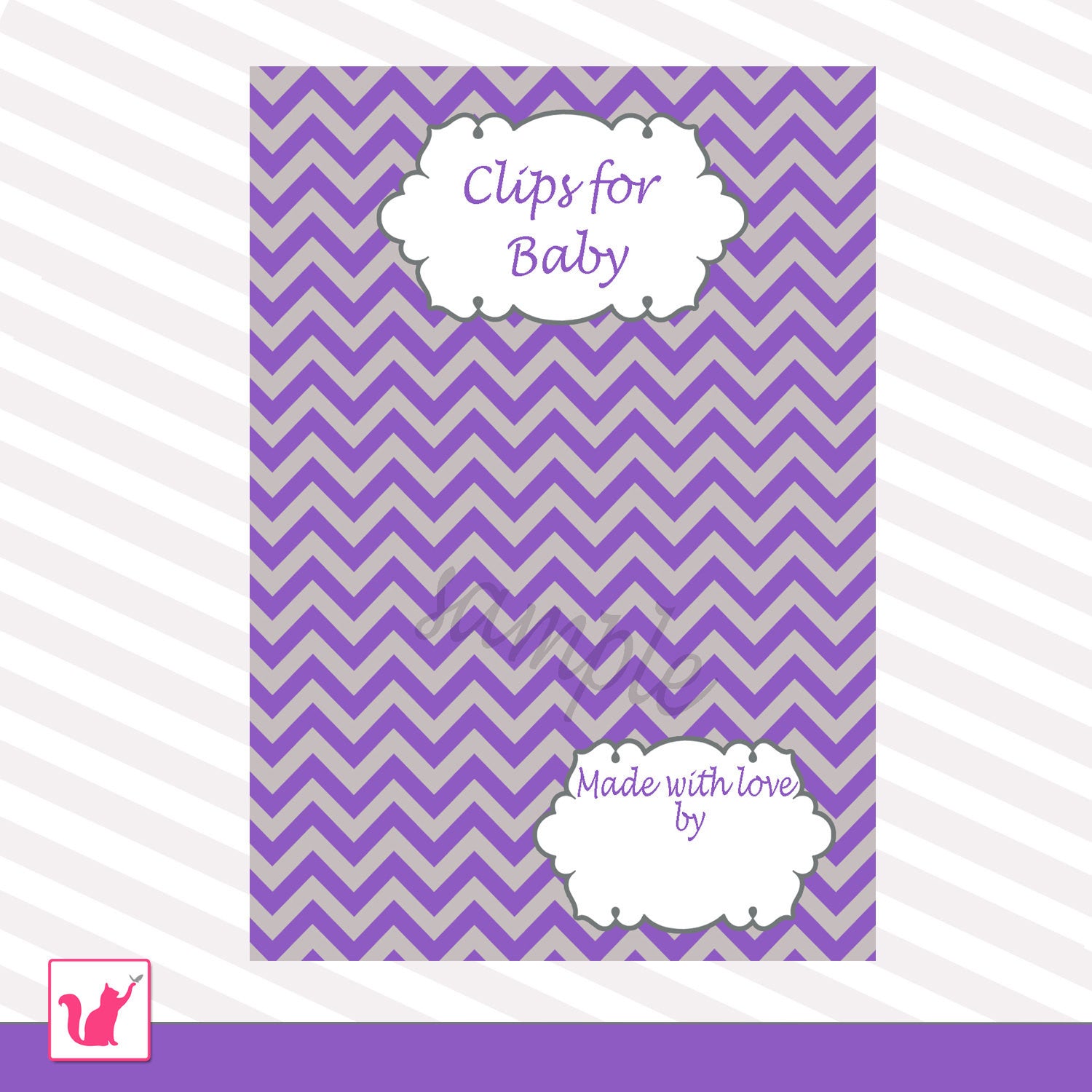 clips for baby card