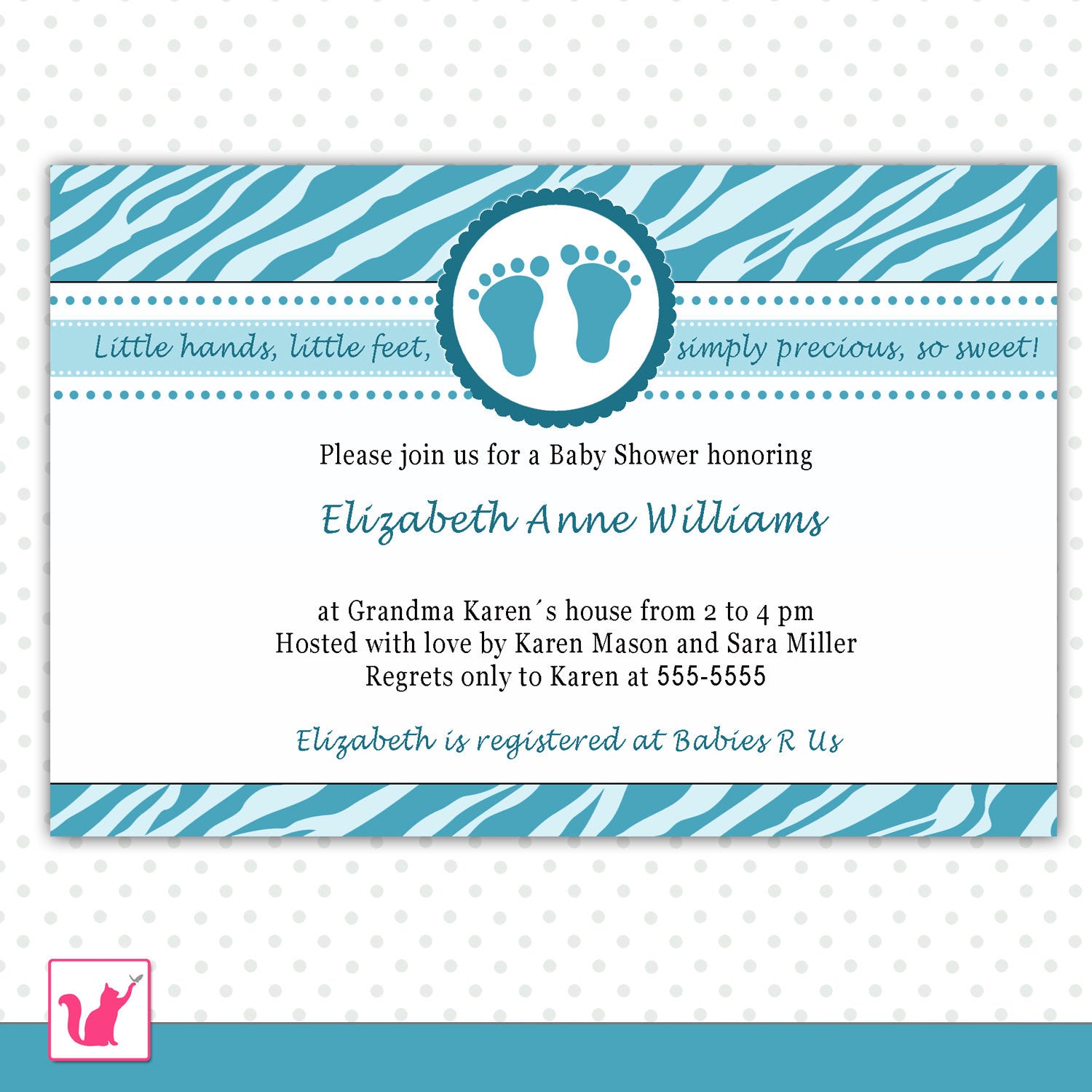 baby shower invitation