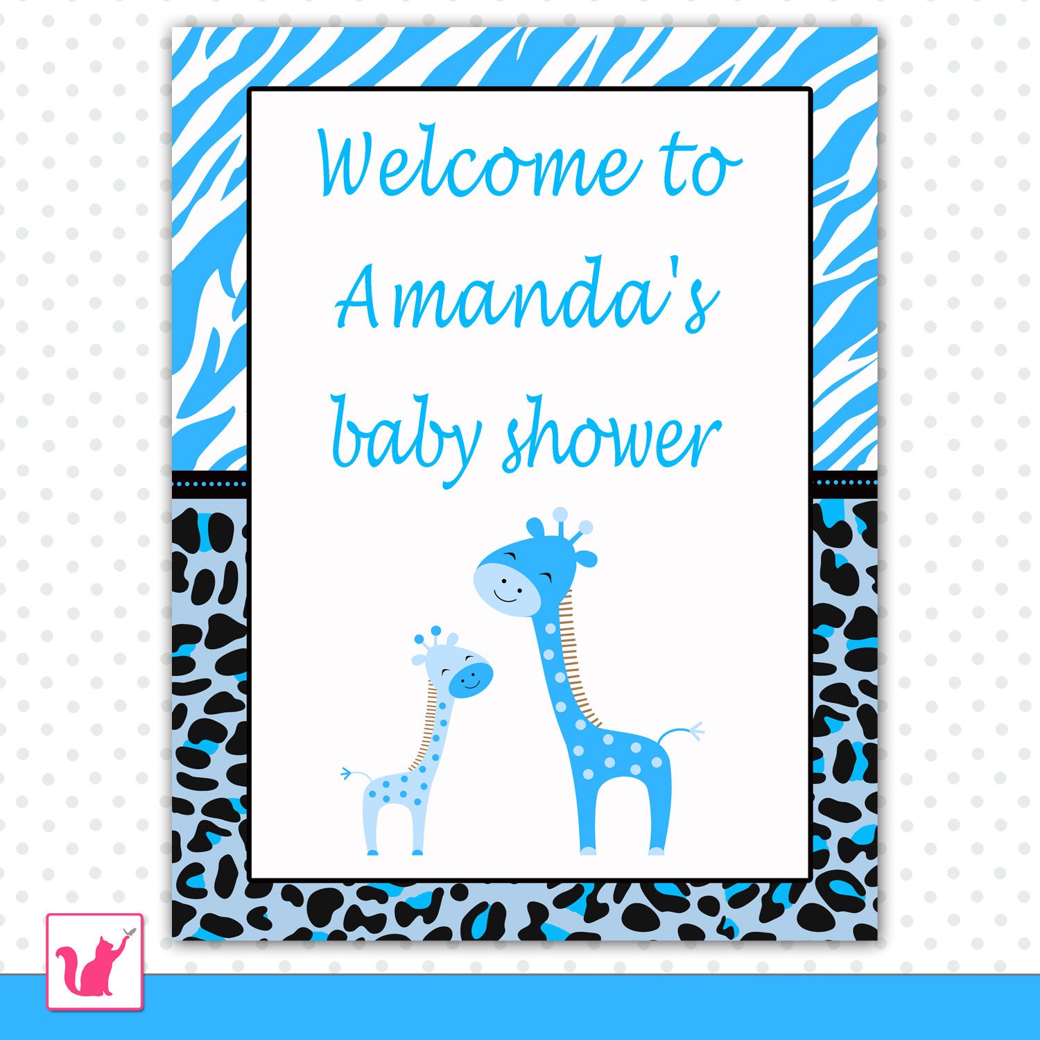 welcome sign