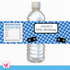 Videogame Bottle Label Girl Boy Birthday
