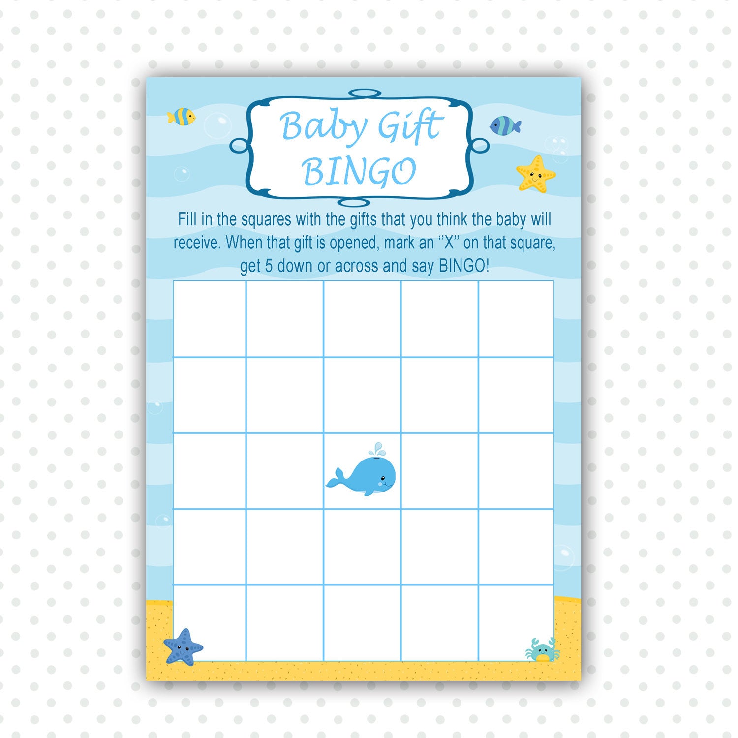 Free Printable Baby Shower Bingo Games Free Printable Baby Shower Bingo Games