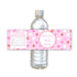 Pink Polka Dots Baby Shower Birthday Bottle Label
