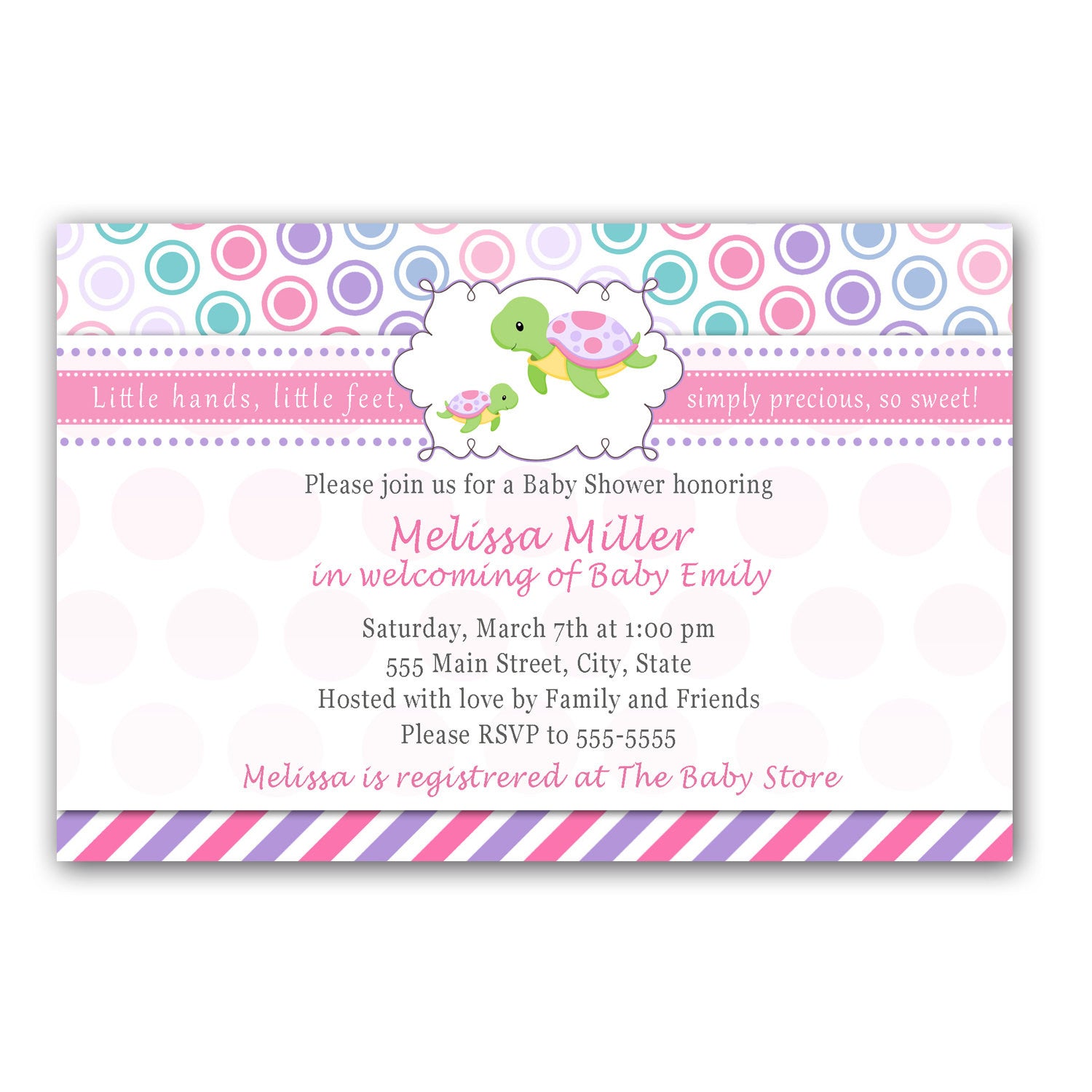 baby shower invitation