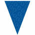 Baseball Flag Banner Blue Lets Play Ball