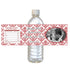 Ruby Red Wedding Anniversary Photo Bottle Label