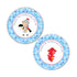 Knight Dragon Labels - Gift Favor Tags Birthday Baby Boy Shower Printable INSTANT DOWNLOAD