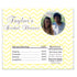 Bridal Shower Photo Candy Bar Wrapper Label Yellow