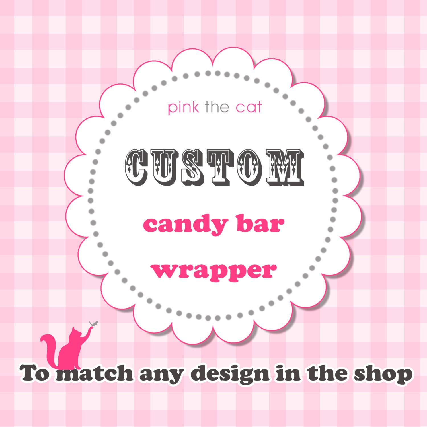 candy bar wrapper