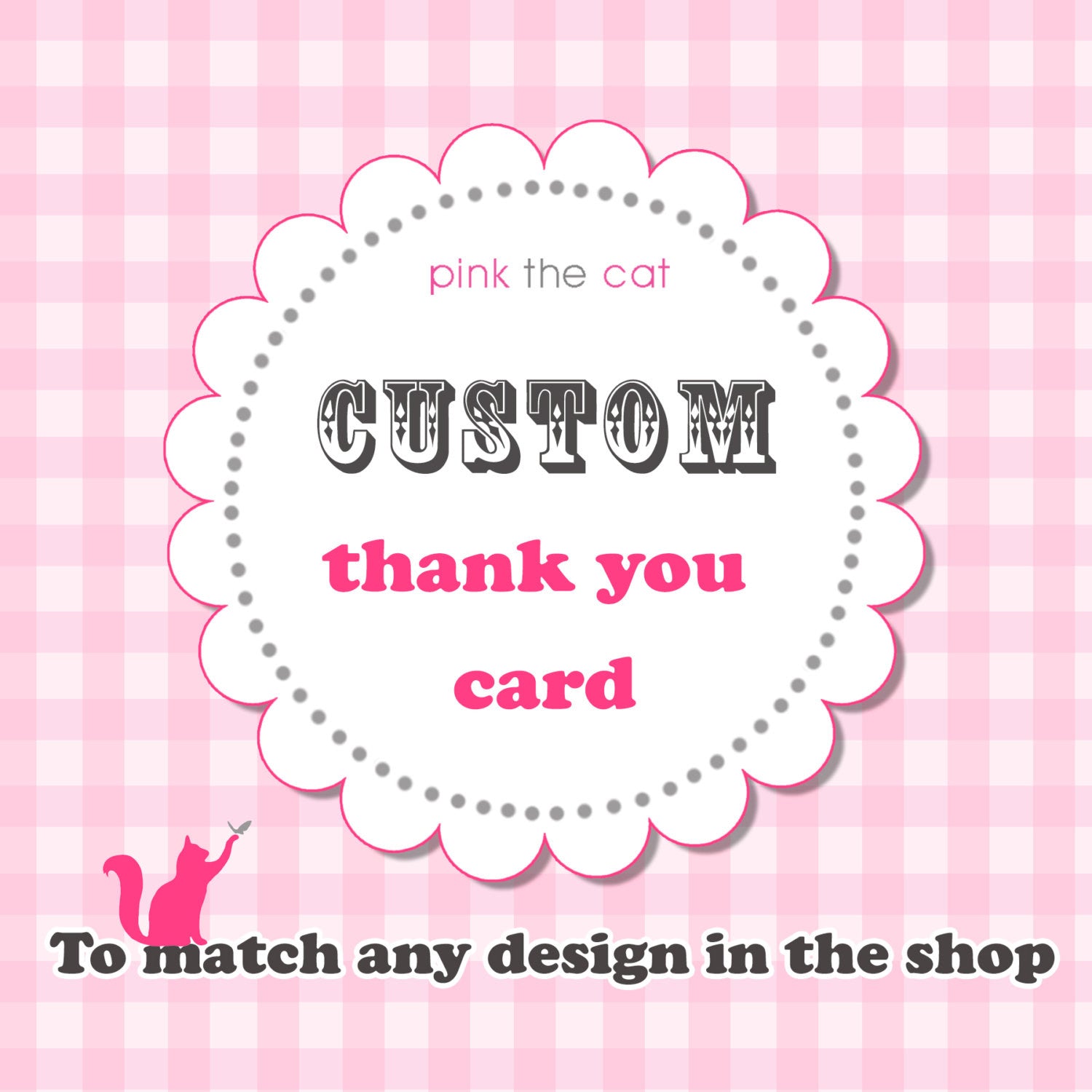 Matching Thank You Cards