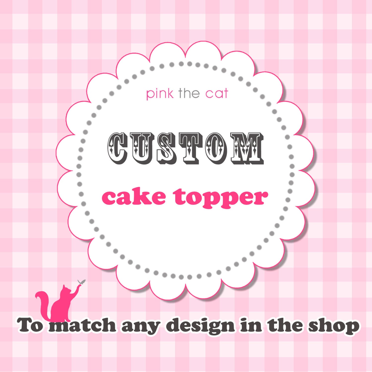 cake topper