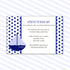 boat birthday invitation