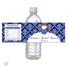 Navy Blue Dress Bridal Shower Bottle Label African American Printable