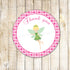 Fairy Gift Favor Label Tag Birthday Baby Shower Printable