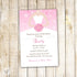 bridal shower invitation