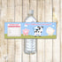 Farm Animals Bottle Label Wrapper Kids Birthday Girl Boy