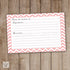 recipe card