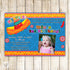 blue fiesta invitation mexican