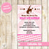 birthday invitation