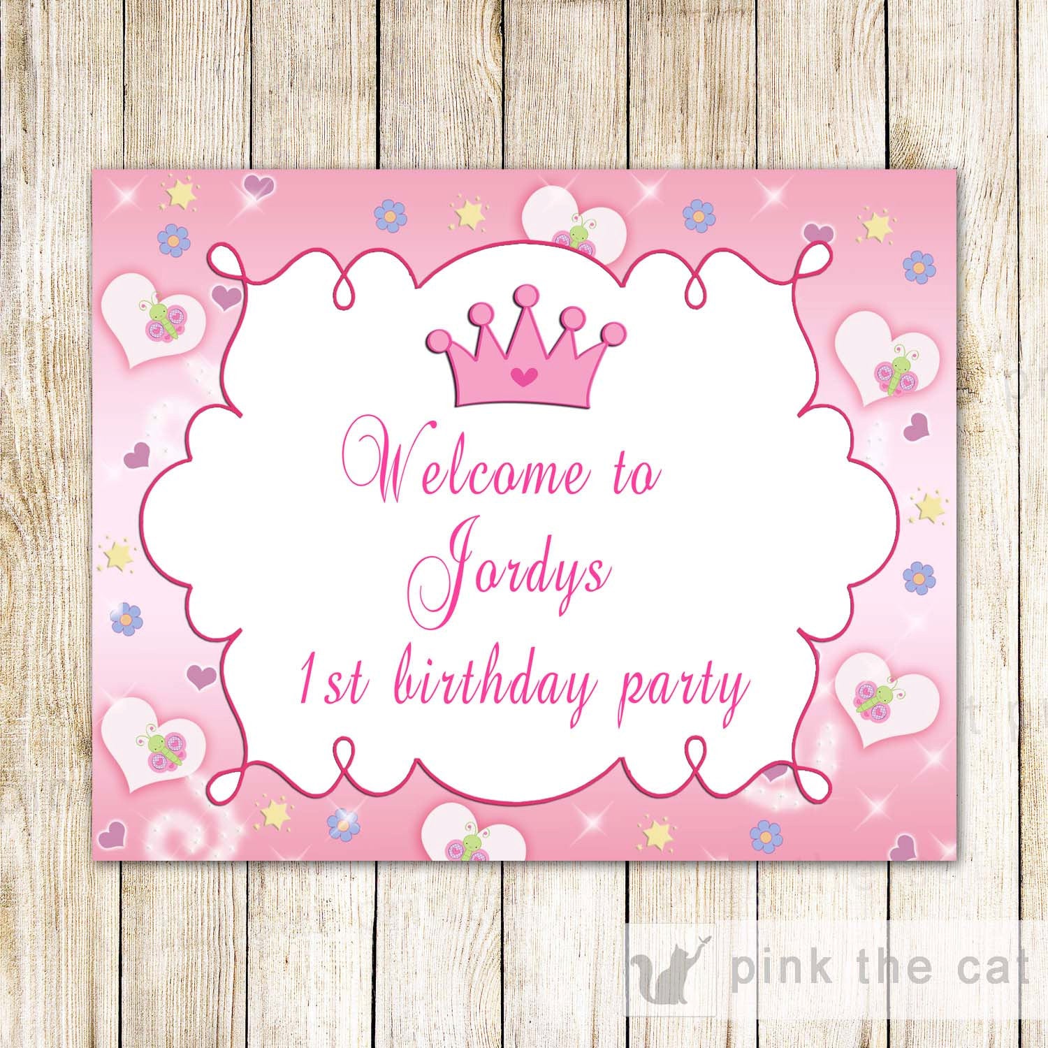 welcome sign