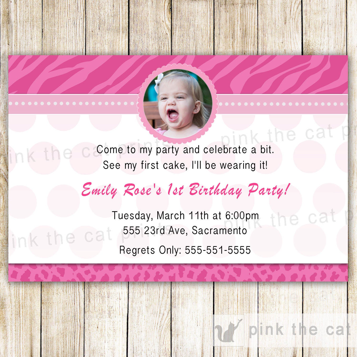 birthday invitation