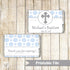 Candy Wrapper Label Boy Baptism Christening Communion