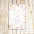 baby shower invitation