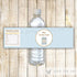 Bun In The Oven Baby Boy Shower Unisex Bottle Label Wrapper