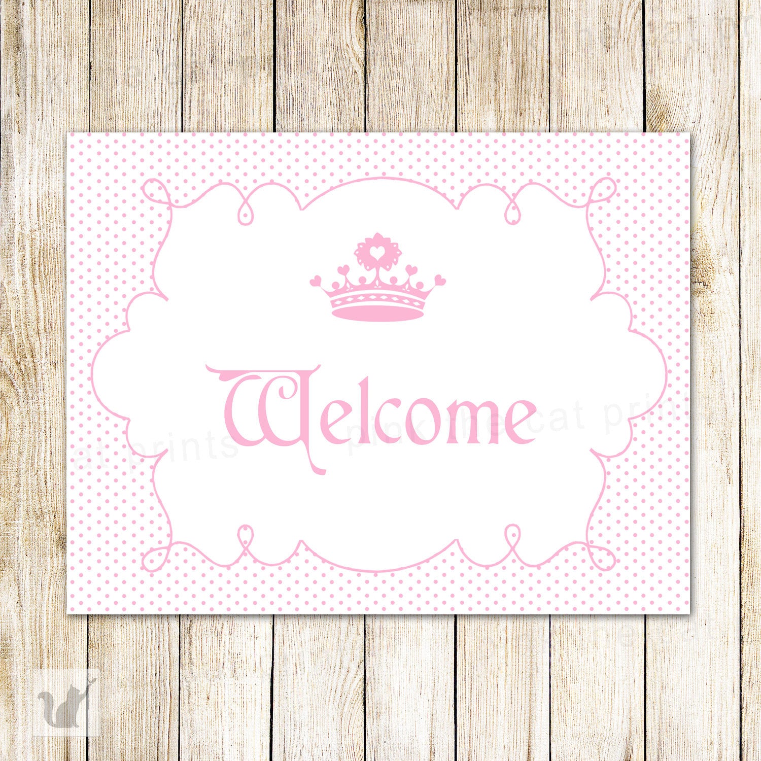 welcome sign