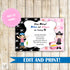 birthday invitation
