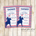 30 Cards Polo Invitation Navy Blue Red Baby Shower Birthday