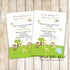 30 Cards Jungle Invitation Birthday Baby Shower Personalized