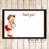 30 thank you cards blank vintage baby ladybug with envelopes