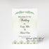 Wedding programs greenery (50 set)