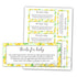 Little lemon watercolor invitation