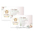 watercolor lion with crown business card