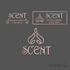 Candle rose gold logo