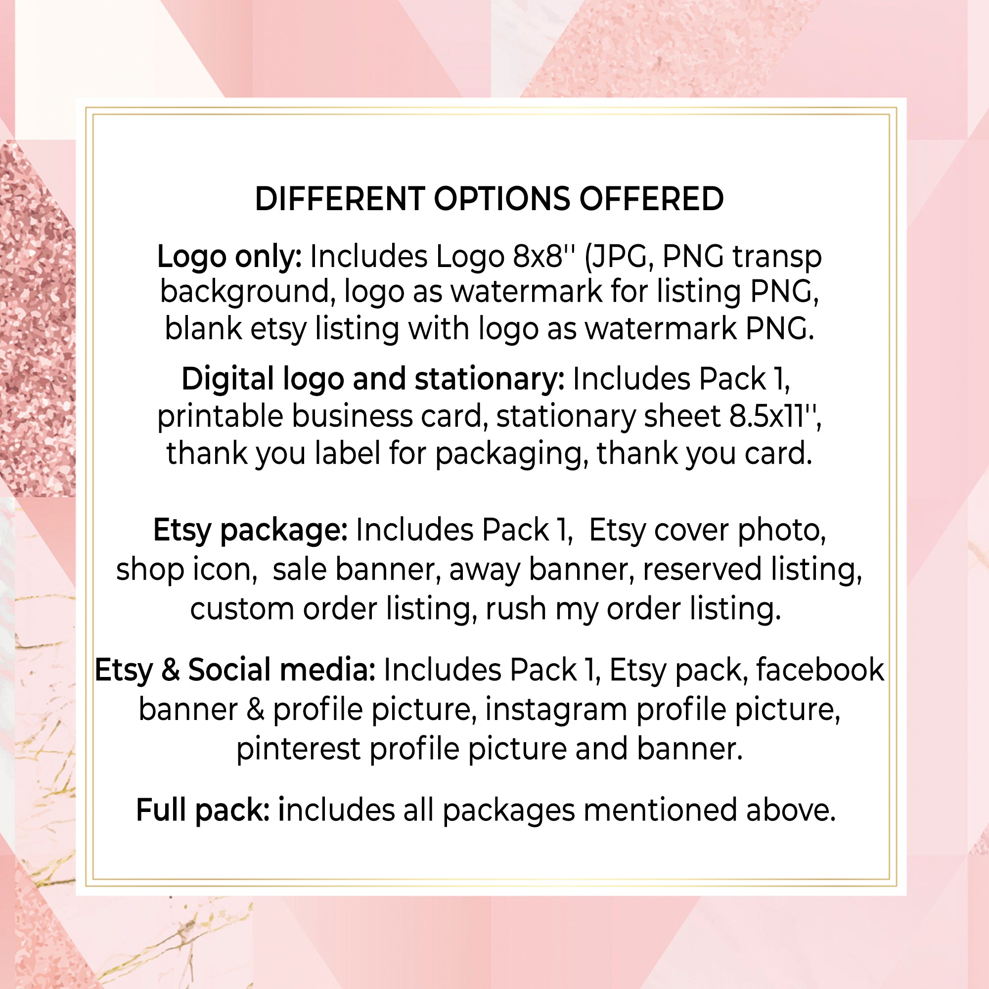 Ballerina watercolor tutu logo pink gold